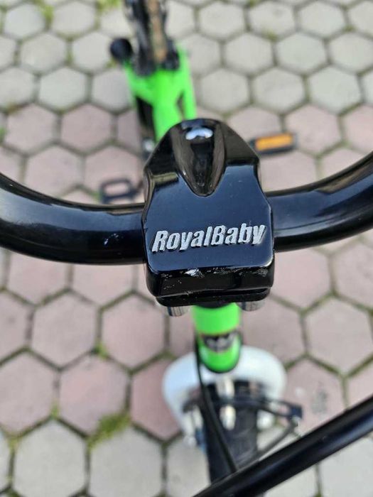 Bicicletă RoyalBaby Freestyle 18" – verde