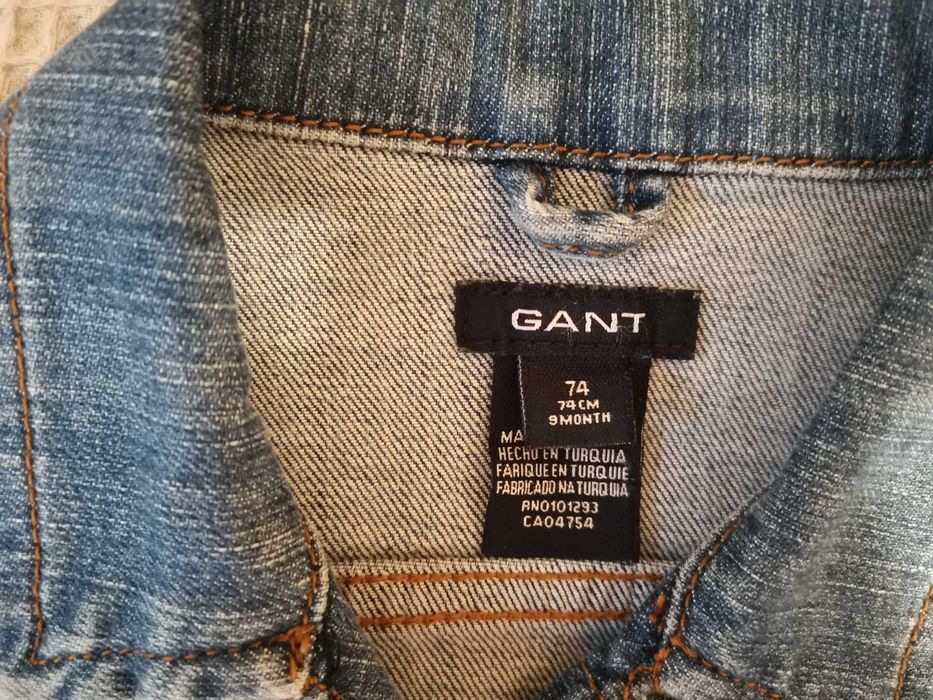 Geaca blugi bebe GANT 74, 6-9 luni