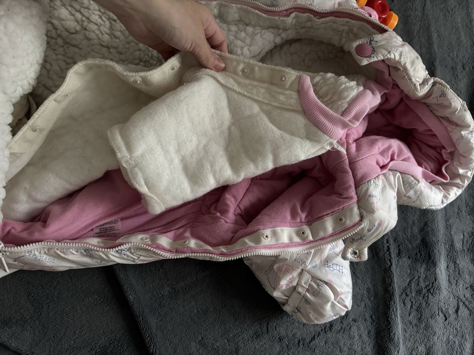 Продам зимний комбинзон для девочек