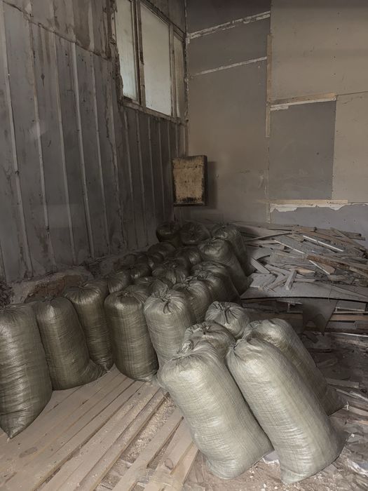 опилка крупная и мелкая