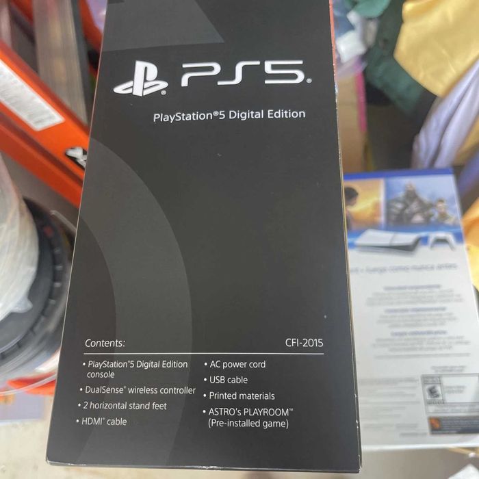 Sony PlayStation 5 Slim Digital Edition 1TB. Доставка от Чехия.