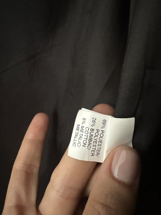 Sacou tuxedo negru pnk casual marimea 34/ S ( potrivit 36-38)