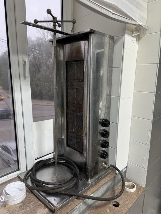 Газовая печь для шаурмы