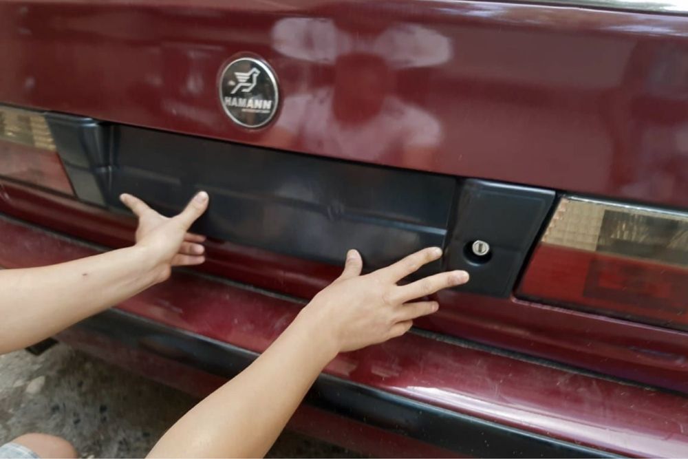 Спойлер для БМВ Е34 Бленда BMW E34