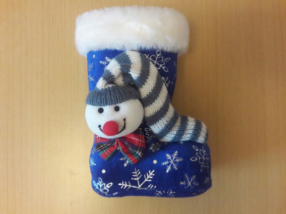 Сапожок для подарков под ёлку.