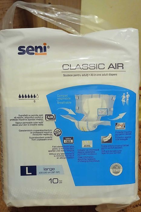 scutece adulti - seni classic air