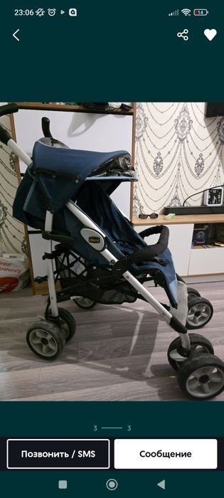 Коляска Chicco трость в отличном состоянии