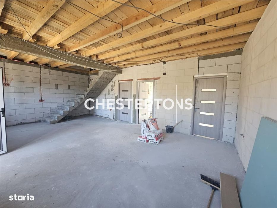 Casa P+M cu teren 270 mp - Ansamblu  nou de 5 case, zona linistita Lum
