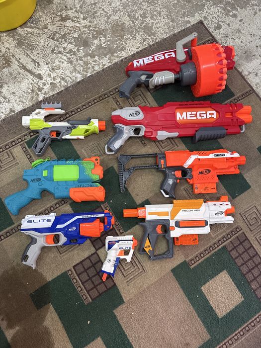 Игрушки “Nerf” оригинал б/у