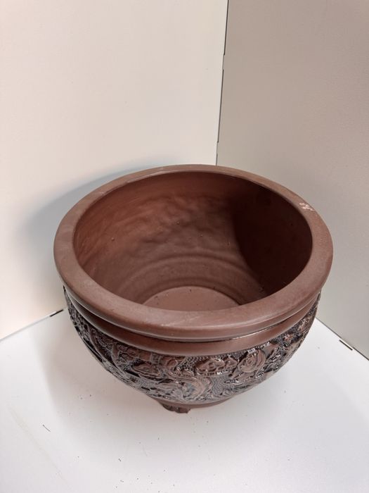 Горшки кирамика с потдоном