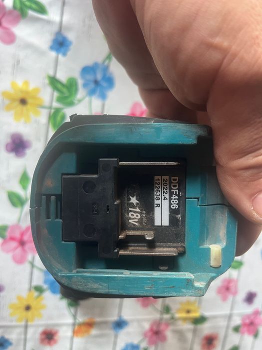 Makita DDF486 + mandrina