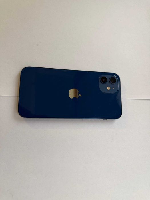 iPhone 12 128 ГБ, аккумулятор 77%, синий