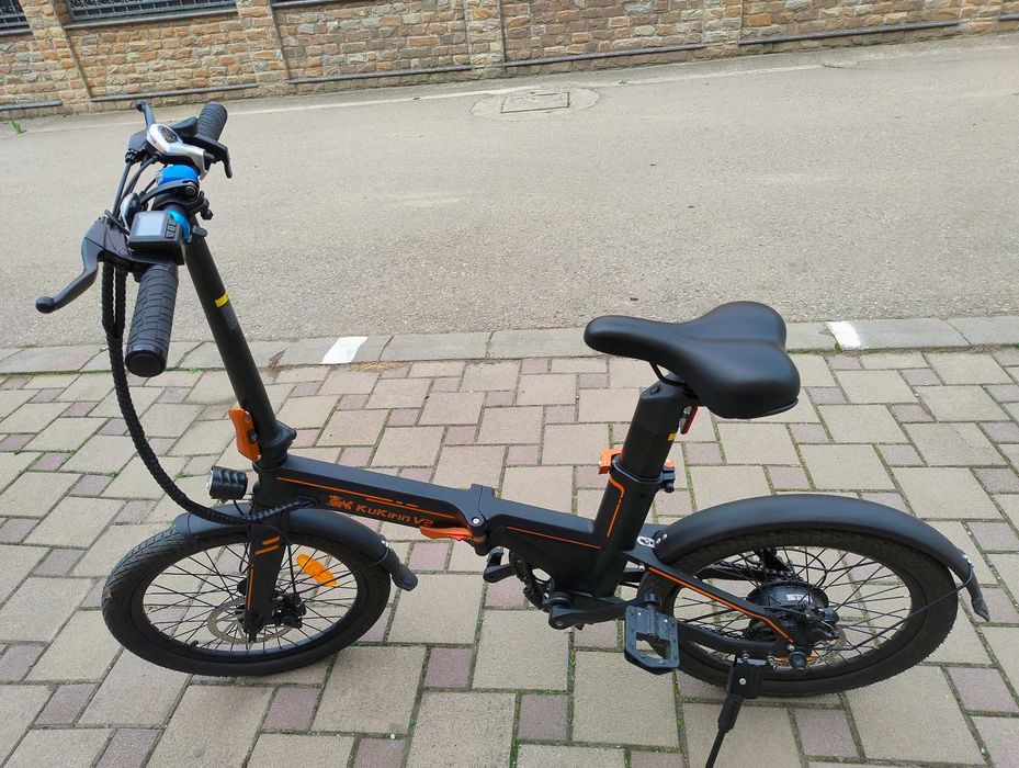 Bicicleta electrica pliabila cu baterie detasabila - Kukirin