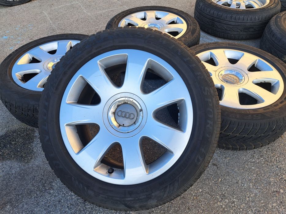 5х112/16 с гуми Ауди VW Шкода Сеат 5x112/16 лети джанти Audi Skoda