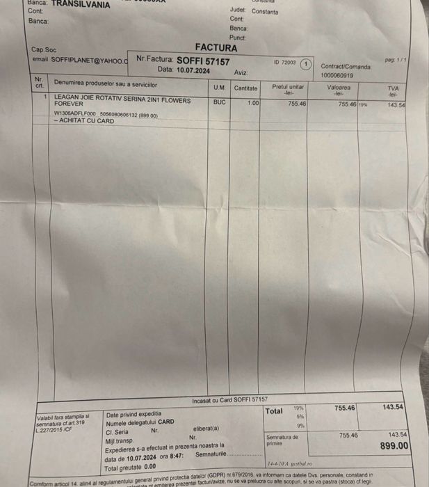 Balansoar Joie Serina 2 in 1 - Constanta