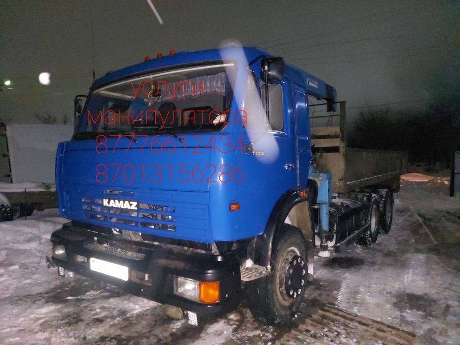 Услуги манипулатор камаз
