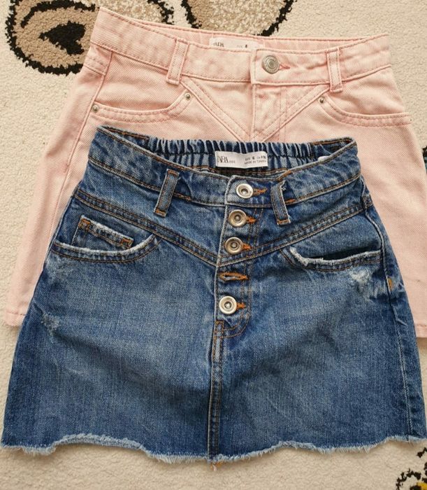 Fusta jeans Zara kids H&M