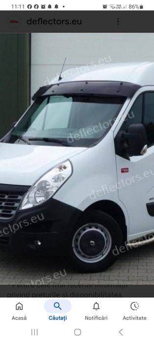 Parasolar,paravant Renault Master 2