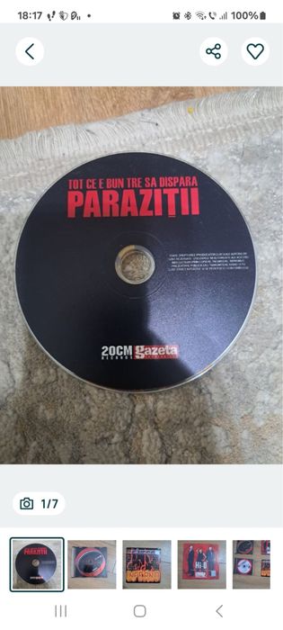 Cd Parazitii 20cm