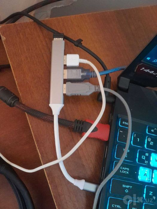 HUB Expansion Dock USB 3.0 4 Port Type C to USB Hub 4 in 1