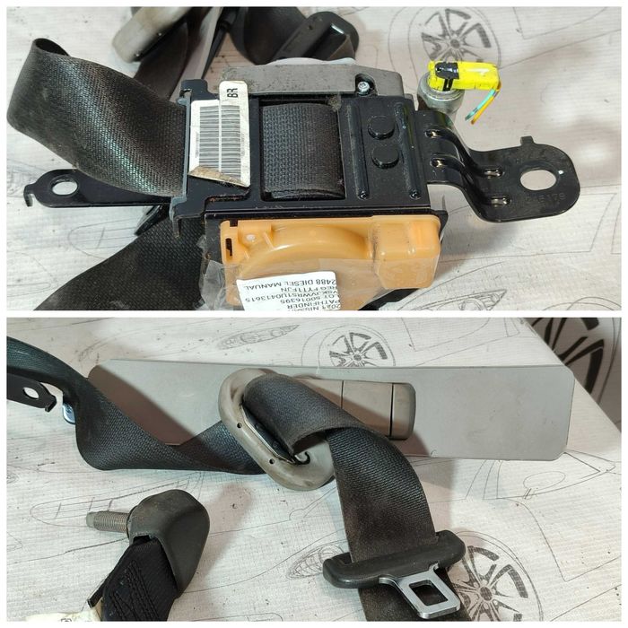 Centură de siguranță față dreapta Nissan Pathfinder R51 2005-2015 2011 2.5 dCi Cod OEM: 868844X01B, 1046179 (5G3)