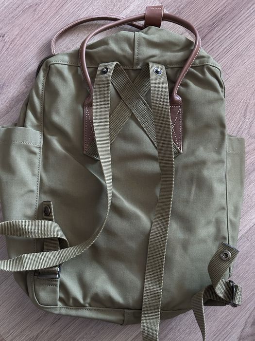 Оригинална раница Fjällräven Kånken No. 2 – Маслиненозелена / Отлично състояние