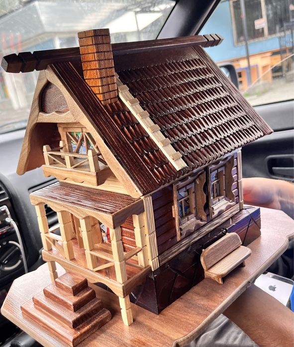 Шкатулка домик для укрошения