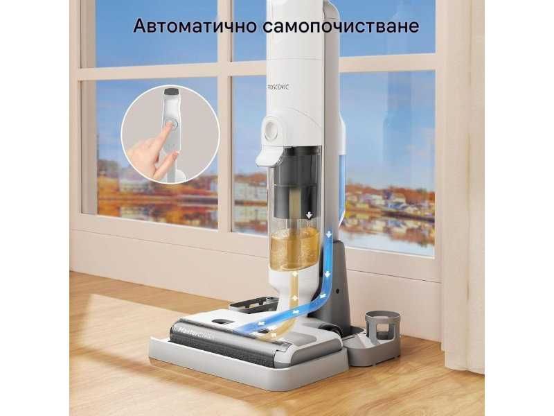Безкабелна Прахосмукачка за Мокро и Сухо Почистване Proscenic F10 Pro