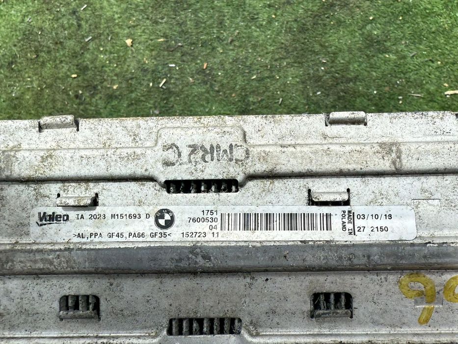 INTERCOOLER BMW SERIA 1 F20 116D 1.6 DIESEL 2013 COD OEM 7600530 / 15272311 / 17517600530 / HATCHBACK 2011-2019