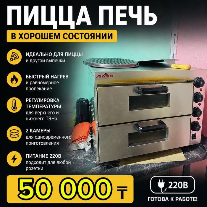 Печь для пиццы.