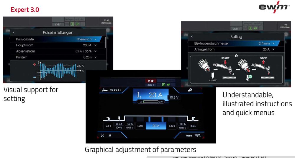 Заваръчен апарат, Аргон, AC/DC, EWM Tetrix XQ 230AC/DC