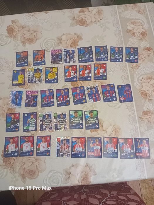 Оригинални стикери от Шампионска лига 2024!