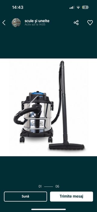 Aspirator injectie extractie, Scheppach