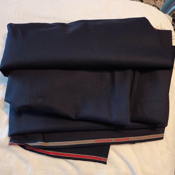 Stofă mohair, bleumarin, 3x1,55 m