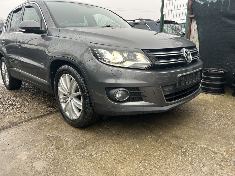 Bară spate completă cu 6 senzori parcare Volkswagen Tiguan Facelift