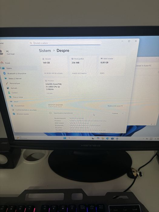 Calculator unitate pc
