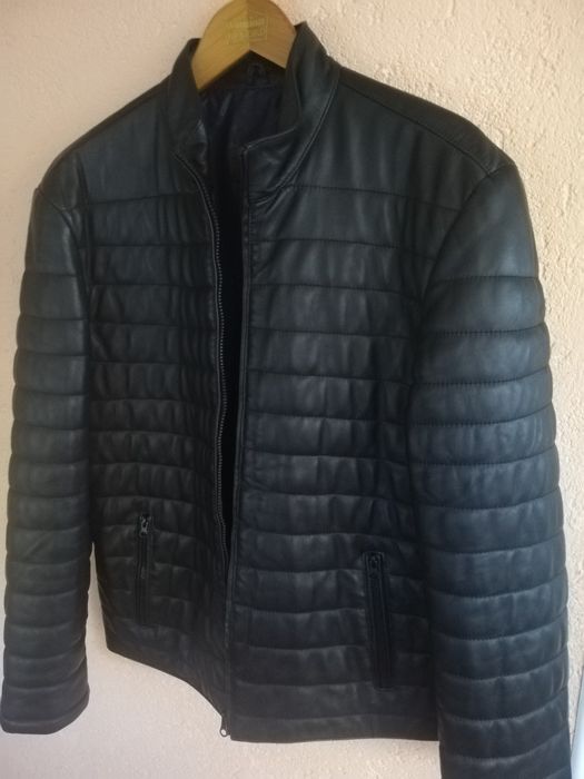 Geaca piele bărbati Burhan L