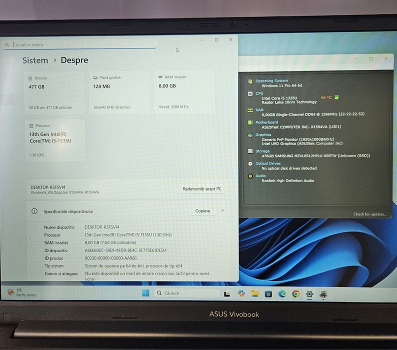 Amanet F28: Laptop Asus Vivobook 15 (N)