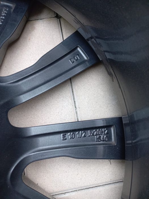 Jante originale bmw x5 x6 R20 + cauciucuri Pirelli de vara