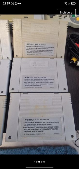 Super Nintendo + 7 jocuri