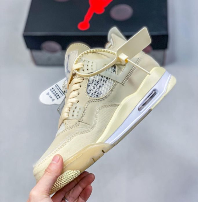 Нови мъжки маратонки Nike Air Jordan 4 SP “SAIL