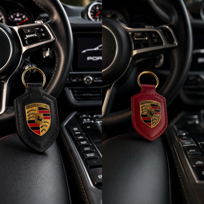 Breloc Porsche Cayenne Macan, Panamera, 911, Taycan, Cayman, Boxster