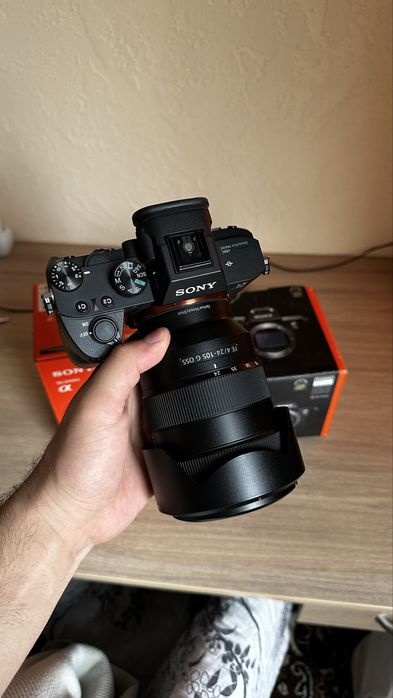 Sony Alpha 7 III + Обьектив 24-105 в идеальном состоянии.
