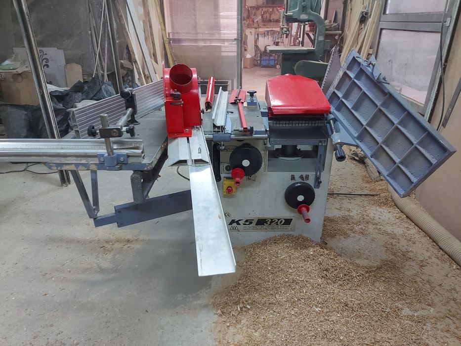 Трифазна четири операционна дърводелска машина