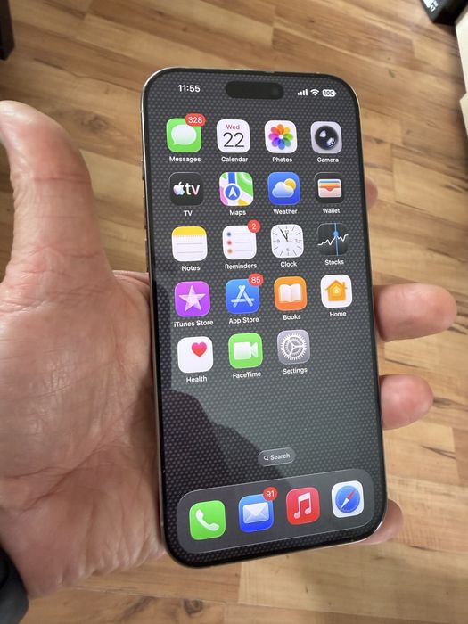 iPhone 16 Pro Max 256 GB Black Titanium – Отлично състояние