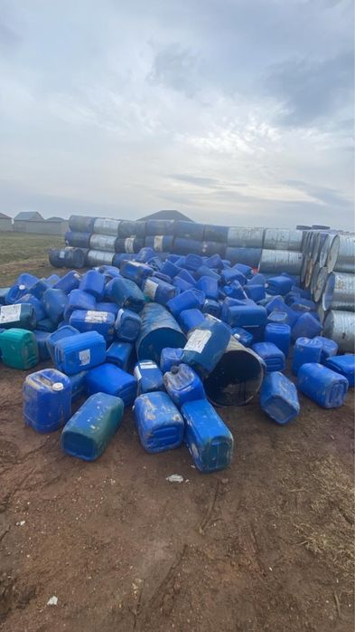 Бочка 200литр Еврокуб Металическии бочка Емкость Тара Бачок