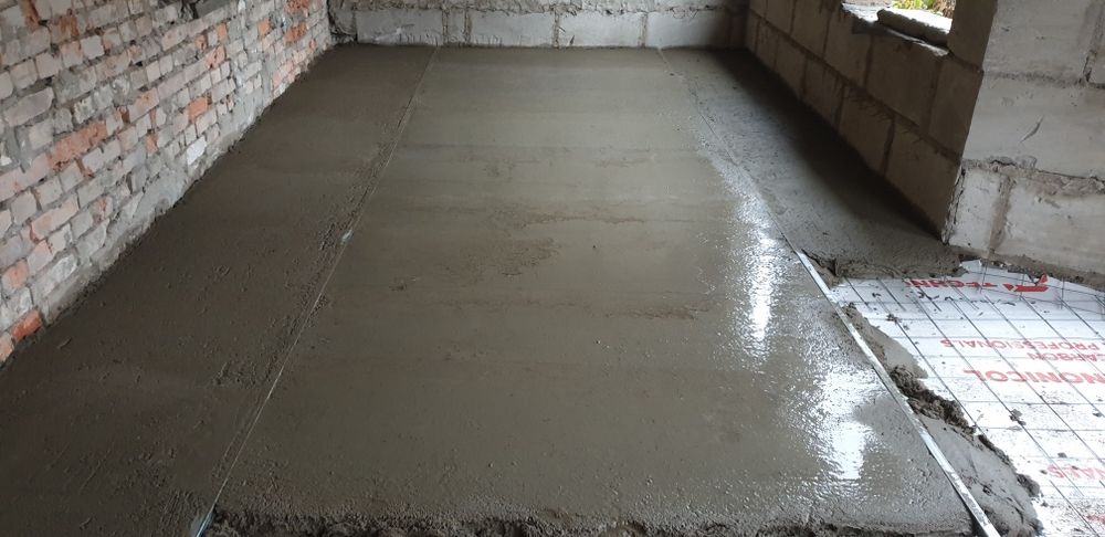 Штукатурка, заливка пола, заливка дворов, и всё что относиться к этому ...