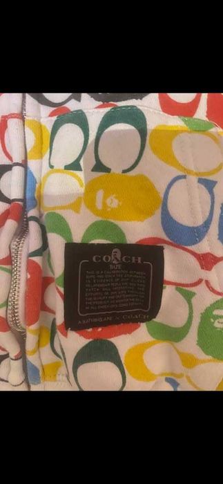 Hanorac  BAPE x Coach – ediție limitată, mărimea M