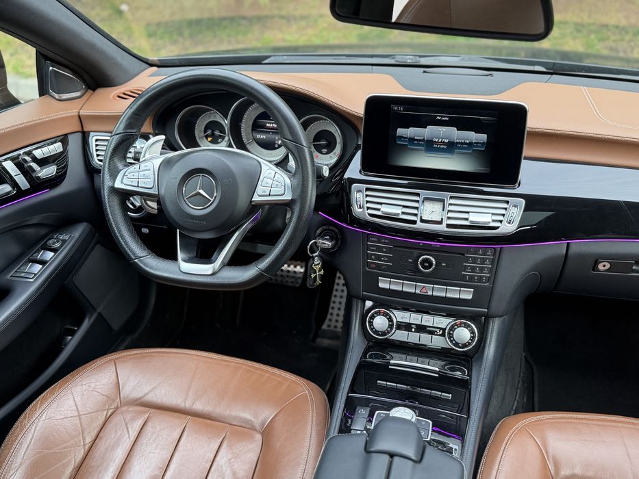 Mercedes Benz CLS 250d 205cp 2016 AMG Trapa/HarmanKardon/ILS/Camere360"/20"/Ambientale