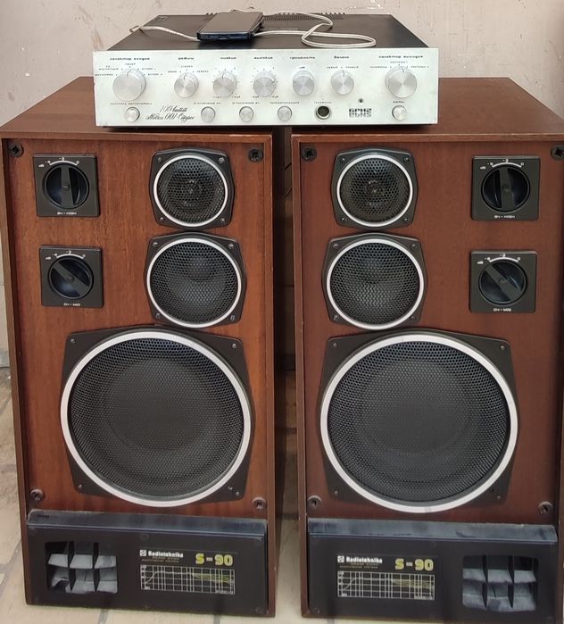S-90 Калонка ва Усилител Бриг -001 hi-fi